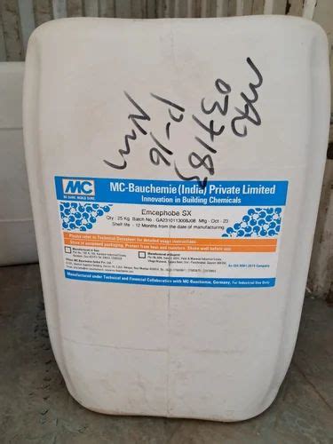 Mc Bauchemie Emcephob SX 25 Ltr At Rs 1800 Litre In Ghaziabad ID