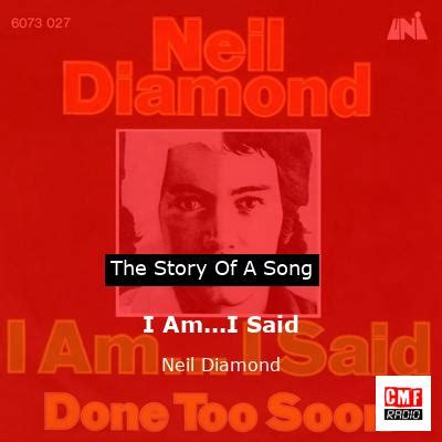 The story of a song: I Am...I Said - Neil Diamond