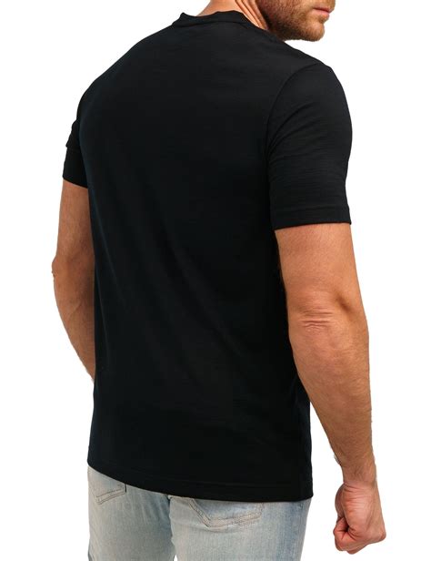 Merino Wool T-shirt Black Oil – Merino Tech