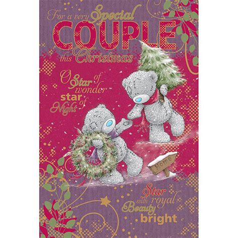 Special Couple Me To You Bear Christmas Card X01ms211 Me To You Bears Online Store