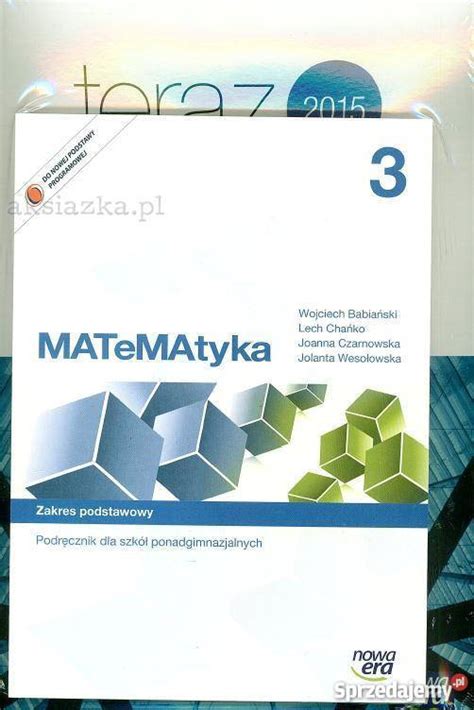 Matematyka 3 Zakres Rozszerzony Nowa Era