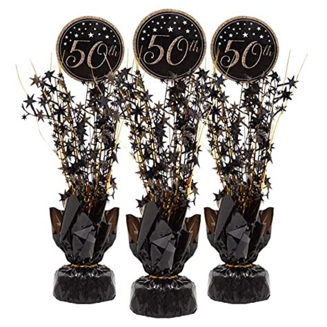 I Tested These 50th Birthday Centerpieces For Him And They Were A Hit