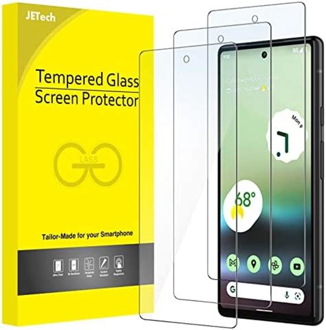 Jetech Protector De Pantalla Para Google Pixel Mica Cristal Vidrio