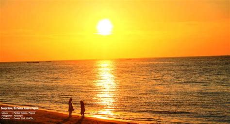 21+ Gambar Senja Sore Di Pantai