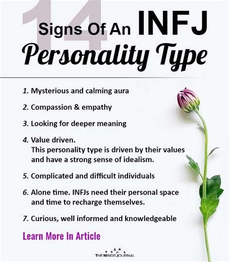 Infjs Are Caring Creative And Gentle Individuals Who Have A Distinct