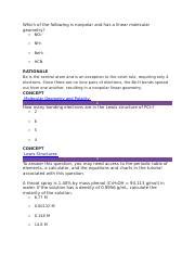 Sophia Chemistry 1 Final Milestone Docx Which Of The Following Is