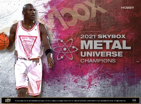 2021 Skybox Metal Universe Champions Multi Sport Card Checklist