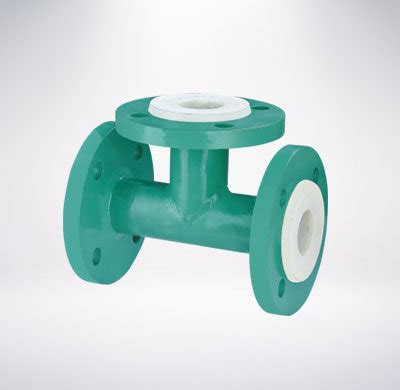 High Quality Customized PTFE Lined Pipes Elbow And Tee China Pipe