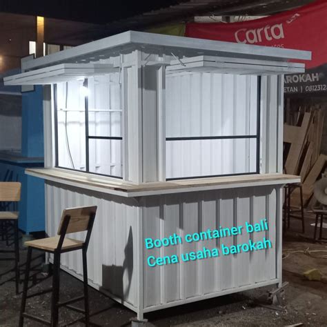 Booth Container Bali Custom Rumah Kontainer Interior Desain Rumah