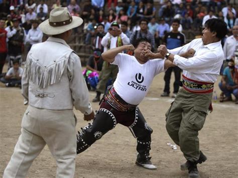 Check out ‘Takanakuy’, Peru’s ritual fighting event | Hindustan Times