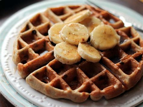 Receita De Waffle De Banana Canela Cool Cias