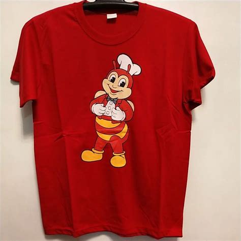 Jollibee cartoon printed collection shirt | Shopee Philippines