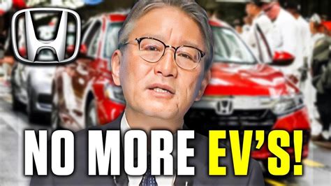 HUGE News Honda CEO Shocks Everybody YouTube