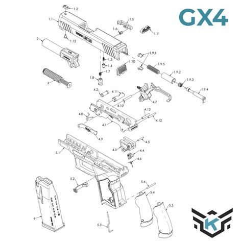 Mola Do Ret M Do Ferrolho Gx Kpp Guns