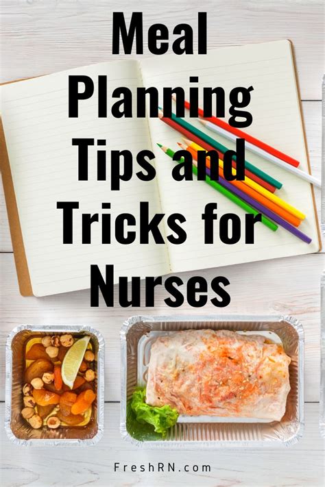 Meal Planning Tips For Nurses