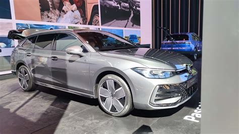 Volkswagen Passat R Line B Is Shown In Real Life At The Iaa