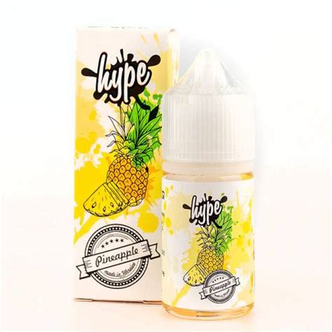 Hype Salt Pineapple Ананас 50мг 30мл 50vg 50pg рідина для вейпів