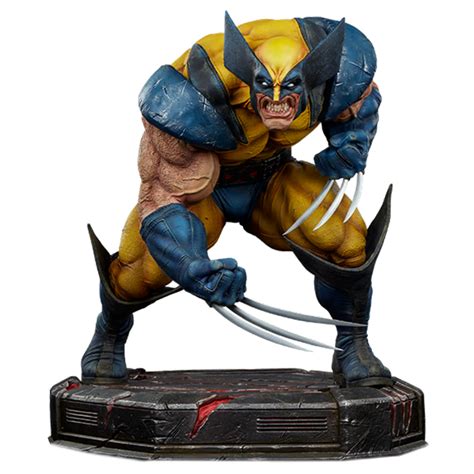 X-Men - Wolverine Berserker Rage 19" Statue By Sideshow Collectibles | Popcultcha