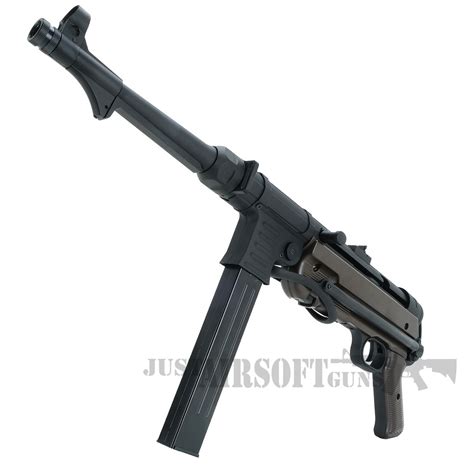 SR40 MP40 CO2 Blowback Airsoft Gun SRC | Just Airsoft Guns