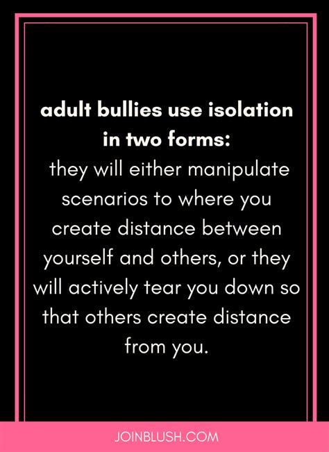 Adult Bullies How To Spot Them And How To Handle Them Artofit