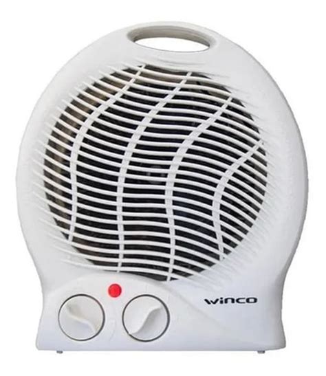 Caloventor Eléctrico Winco W114b Blanco 2 Niveles 220v