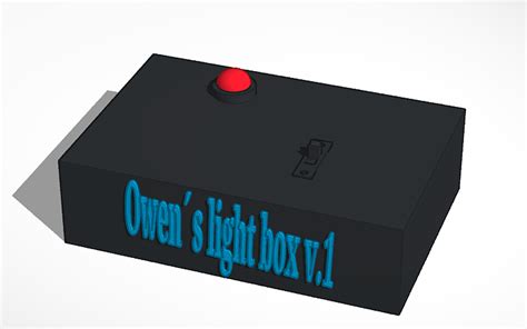 3d Design Owen´s Light Box V1 Tinkercad