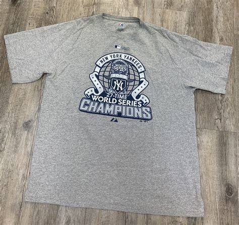 2009 MLB World Series Champions New York Yankees T-sh… - Gem