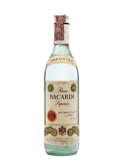 Bacardi Superior Rum Spain Bot1970s The Whisky Exchange