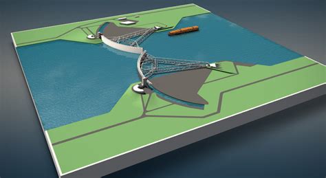 The Zuiderzee Works And The Delta Works Netherlands 3d Scene Mozaik Digital Education And