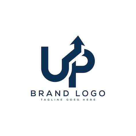 Premium Vector | Letter UP logo design vector template design for brand