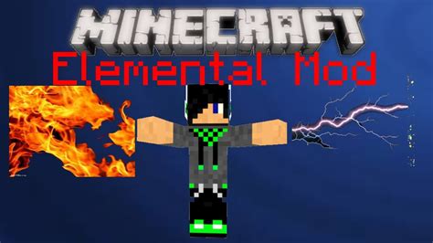 Minecraft Mod Showcase Elemental Mod Youtube