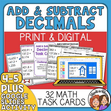 Adding Decimals Anchor Chart