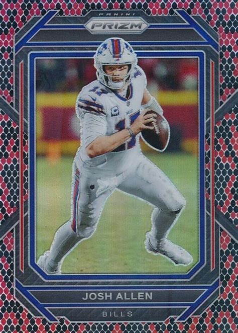 Josh Allen 2022 Prizm 29 Snakeskin Ssp Price Guide Sports Card