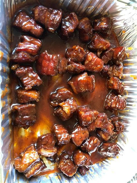 Pork Shoulder Burnt Ends On A Pit Boss 6 Simple Steps Simply Meat