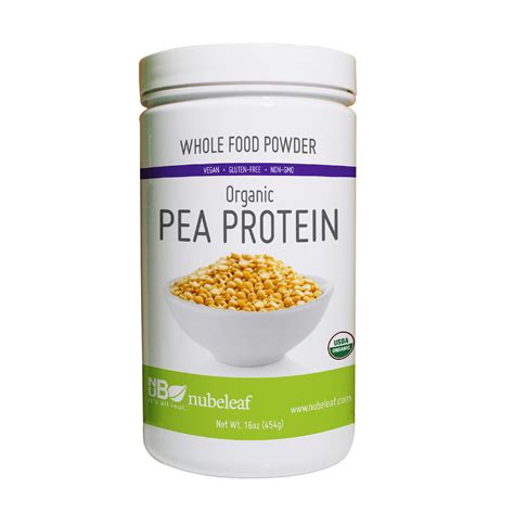 Organic Pea Protein Powder — Nubeleaf