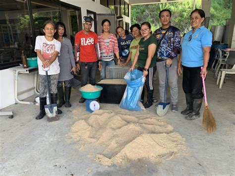 Residents of Brgy. Tibungco gets training on how to raise organic