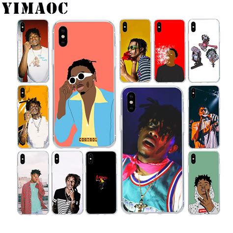 Yimaoc Playboi Carti Rapper Soft Silicone Case For Apple Iphone Pro