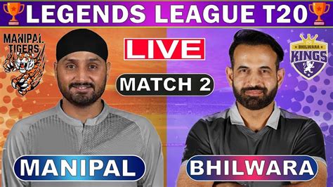 Manipal Tigers Vs Bhilwara Kings 8th Match Live Cricket Score YouTube