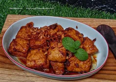 Resep Tahu Kecap Oleh Een Nuraeni Cookpad