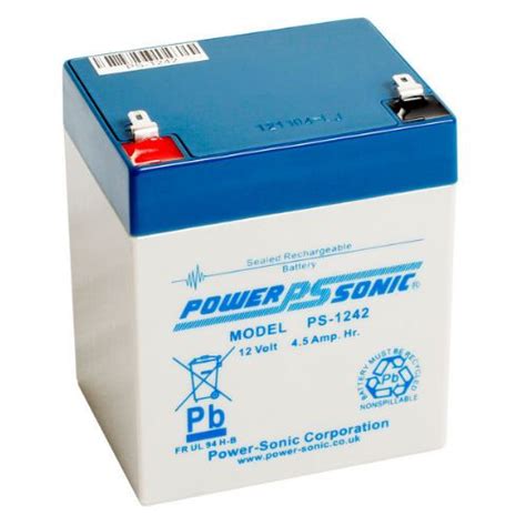 Rechargeable Battery 12 Volt Sealed Lead Acid 4 5AH 12V4 0 EBay