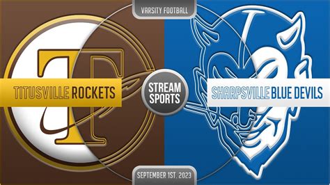 Titusville Rocket Football 2023 Week 2 Sharpsville Blue Devils