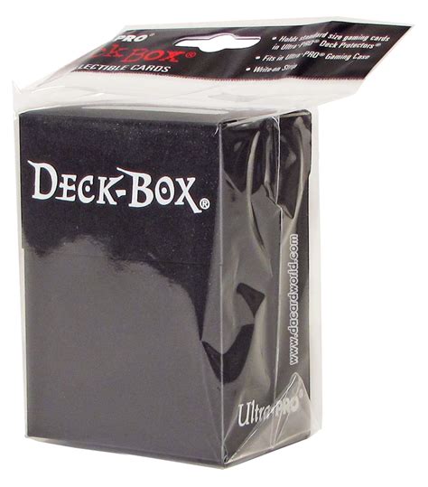 Ultra Pro Black Deck Box Da Card World