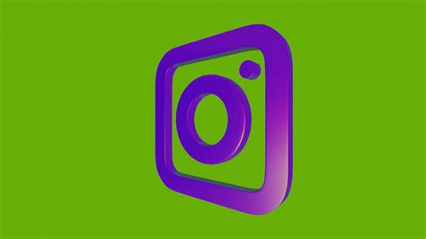 Instagram Logo Green Screen Animation YouTube