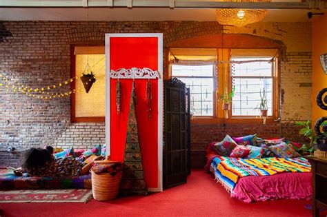 This Afro Bohemian Loft Is Like Color Therapy For Your Eyes House Colors Bohemian Decor