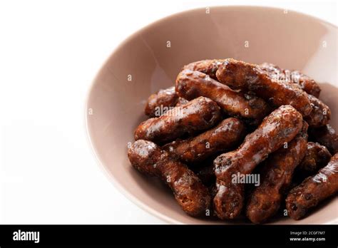 Japanese sweets (karinto) on a white background Stock Photo - Alamy