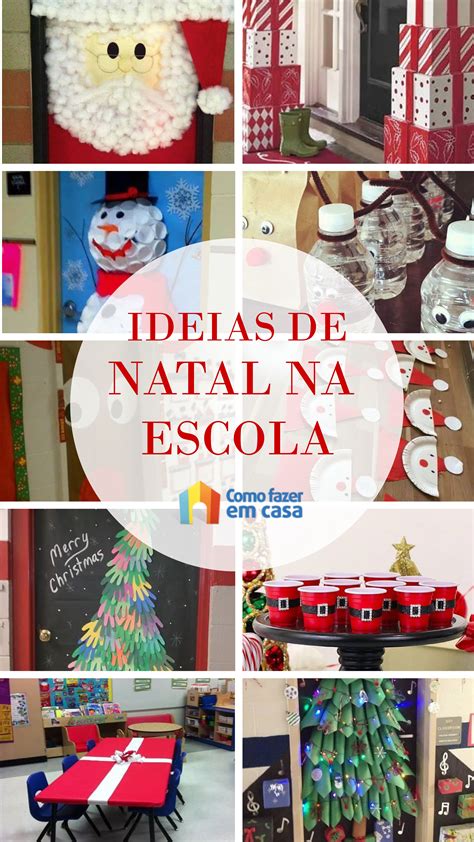 Decoração De Natal Na Escola - Decoração de Natal para Escola Infantil - Como fazer em casa ...