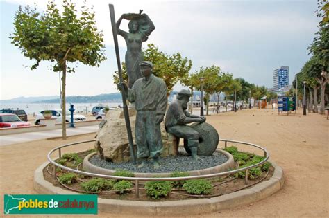 Monument als Pescadors Palamós Pobles de Catalunya