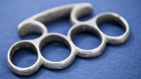 Police Weapons Scheme Offers £2 Per Knuckle Duster Bbc News