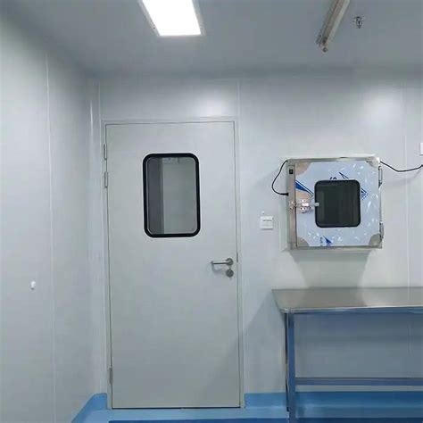 Clean Room 500X500X500mm Stainless Steel Pass Box With Mechanical