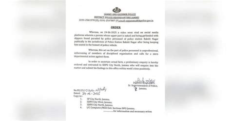 With Hands Tied And Shoe Garland Man Paraded Semi Naked By Cops In Jammu For Theft Probe